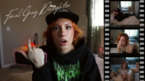 Elle Marz: Feral Stepdaughter Lesbian Action