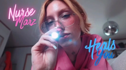 Elle Marz Nurse Roleplay - Healing You