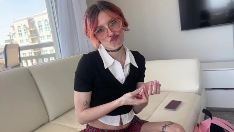 Elle Marz: Step-Dad Discipline & Best Friend Play
