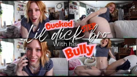 Elle Marz Step-Brother & Bully Action Cucked